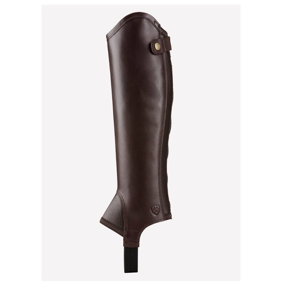 Ariat Genuine Leather Concord Half Chaps Chocolate